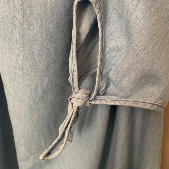 Off the shoulder jean dress. #nwt - Picture 3 of 3